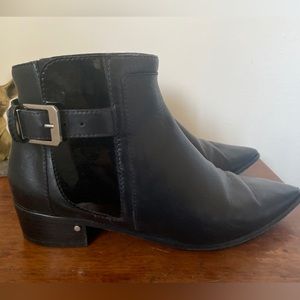 Laurence Dacade French Designer Leather Chelsea Ankle Boots / 38 US 7